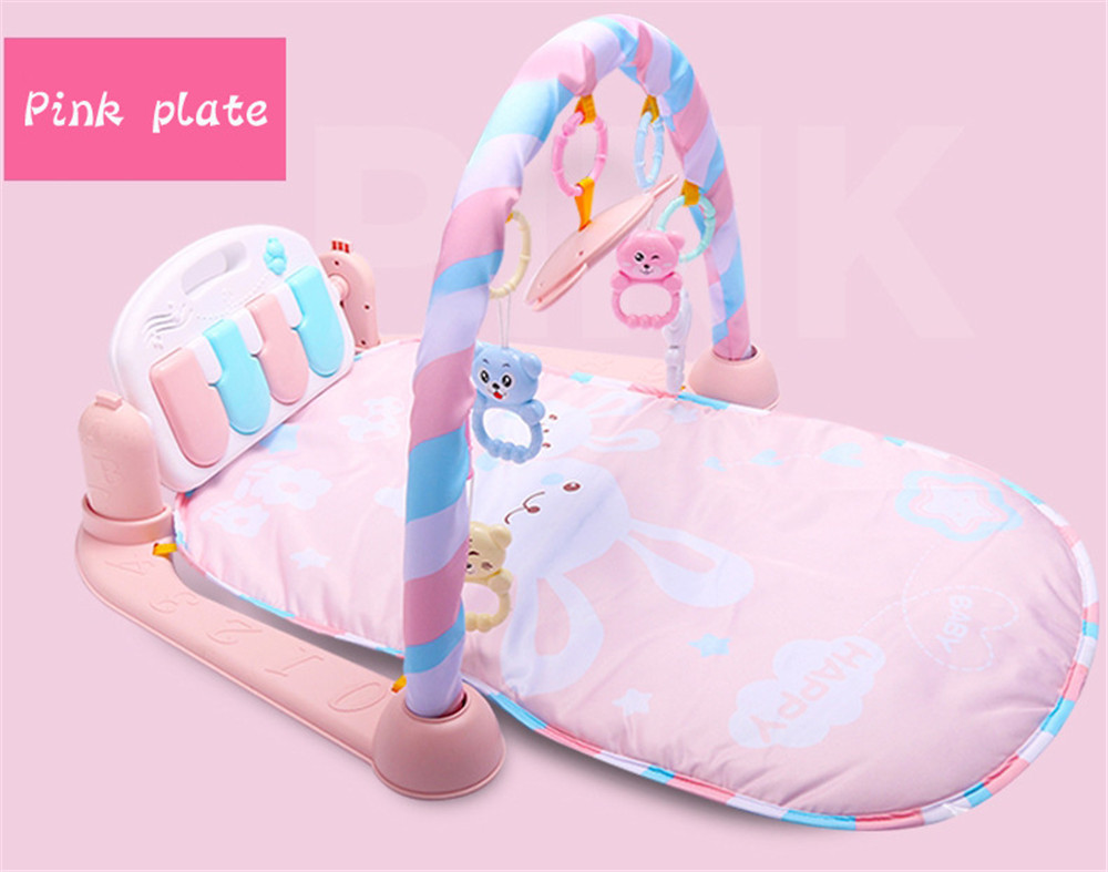Baby Fitness Play Lay Mat Piano Rack Music Game Blanket Mirror Hanging Toy Baby Fitness Play Lay Mat Piano Rack Music Game Blanket Mirror Hanging Toy