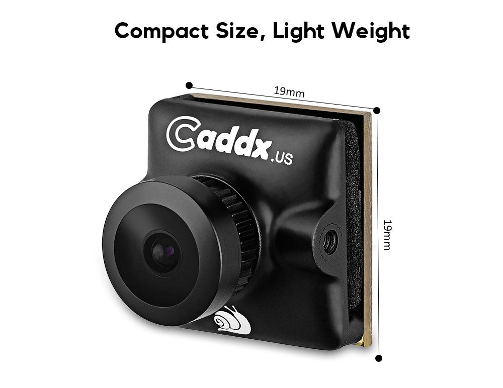 Caddx Turbo Micro SDR2 1:2.8 2.1mm 1200TVL Low Latency WDR 16:9 / 4:3 FPV Camera