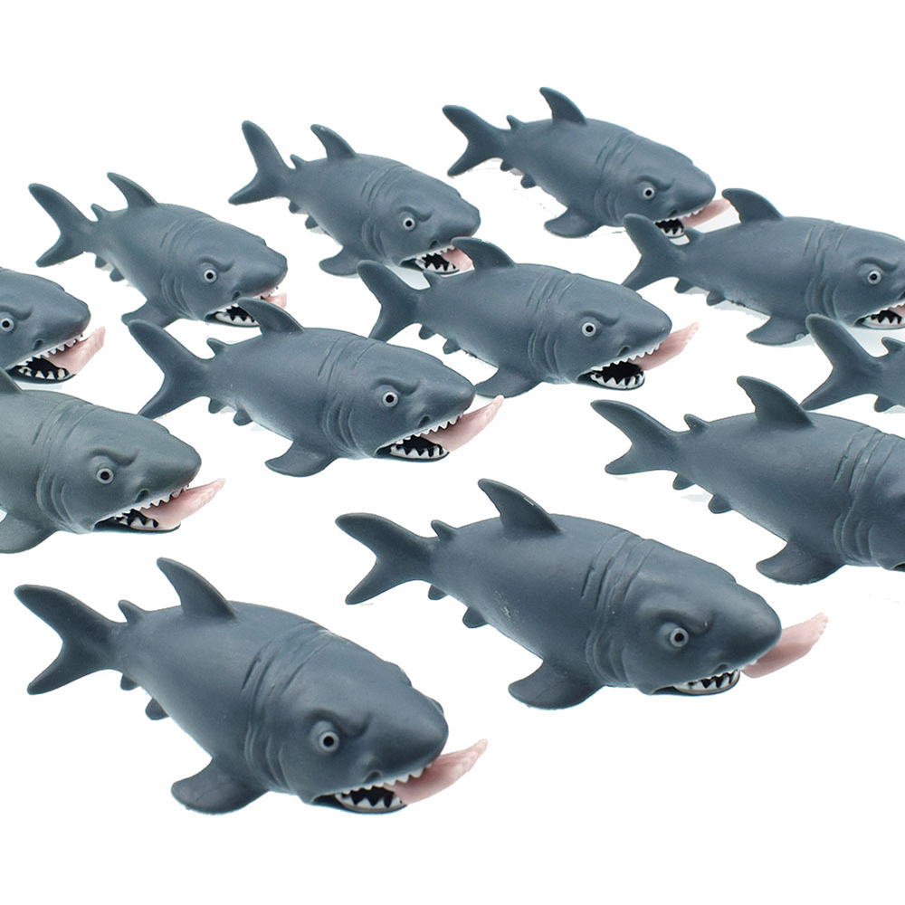 Jumbo Squishy Extrusion Simulation Shark Venting Toy