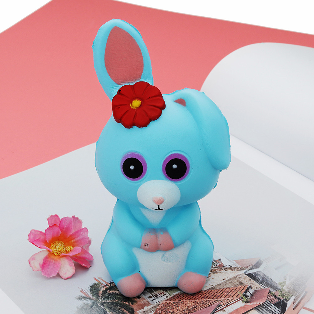 Long Ears Rabbit Jumbo Squishy Slow Rising Packaging Collection Gift Soft Toy