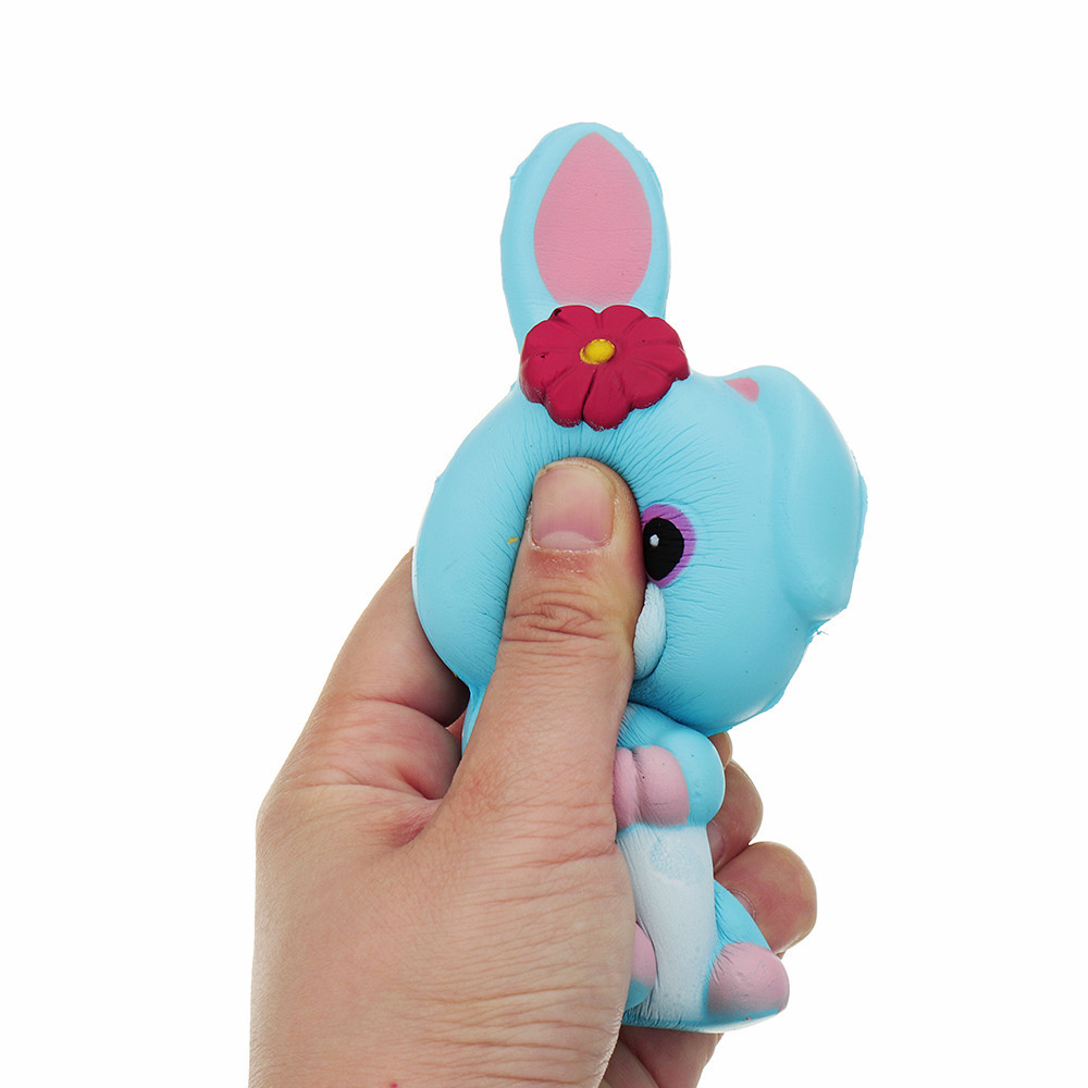 Long Ears Rabbit Jumbo Squishy Slow Rising Packaging Collection Gift Soft Toy
