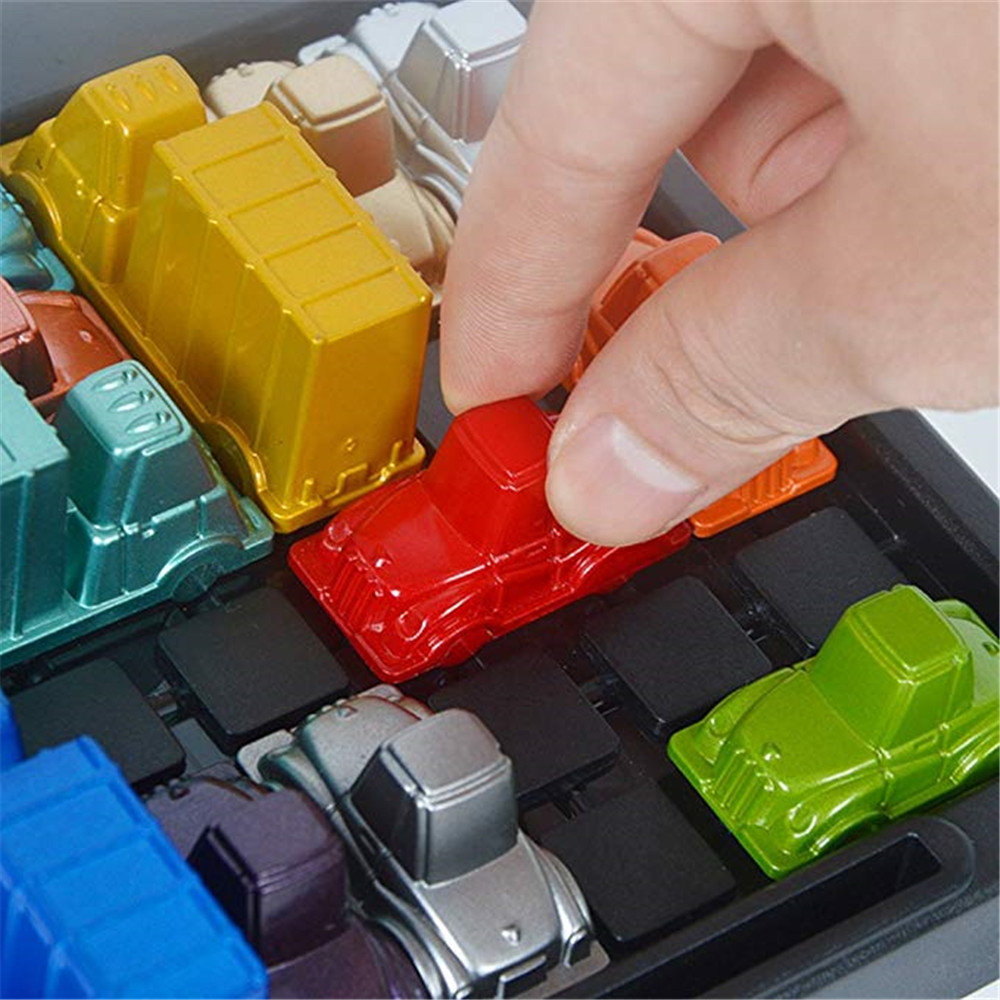 Traffic Jam Game IQ Car Puzzle Toys for Kids Smart Brain Rush Hour Traffic Jam Game IQ Car Puzzle Toys for Kids Smart Brain Rush Hour