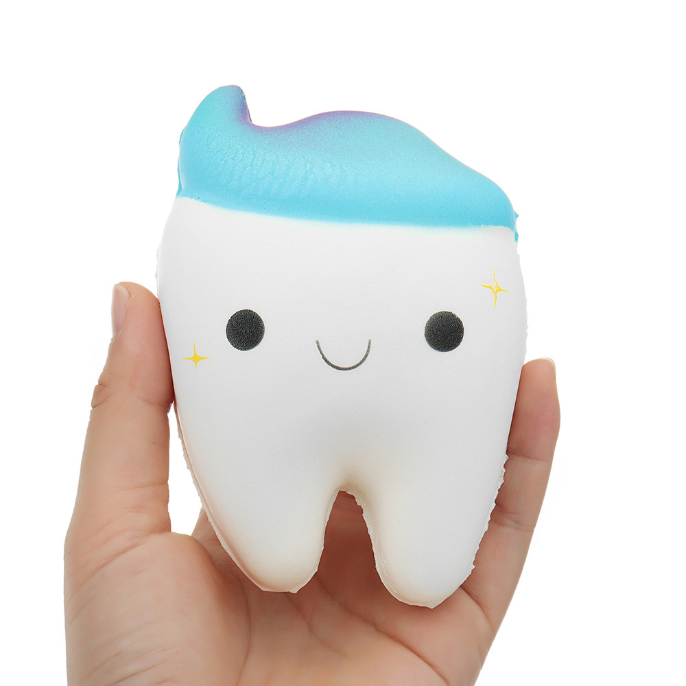 Creative Cute Teeth Jumbo Squishy Slow Rising Toy