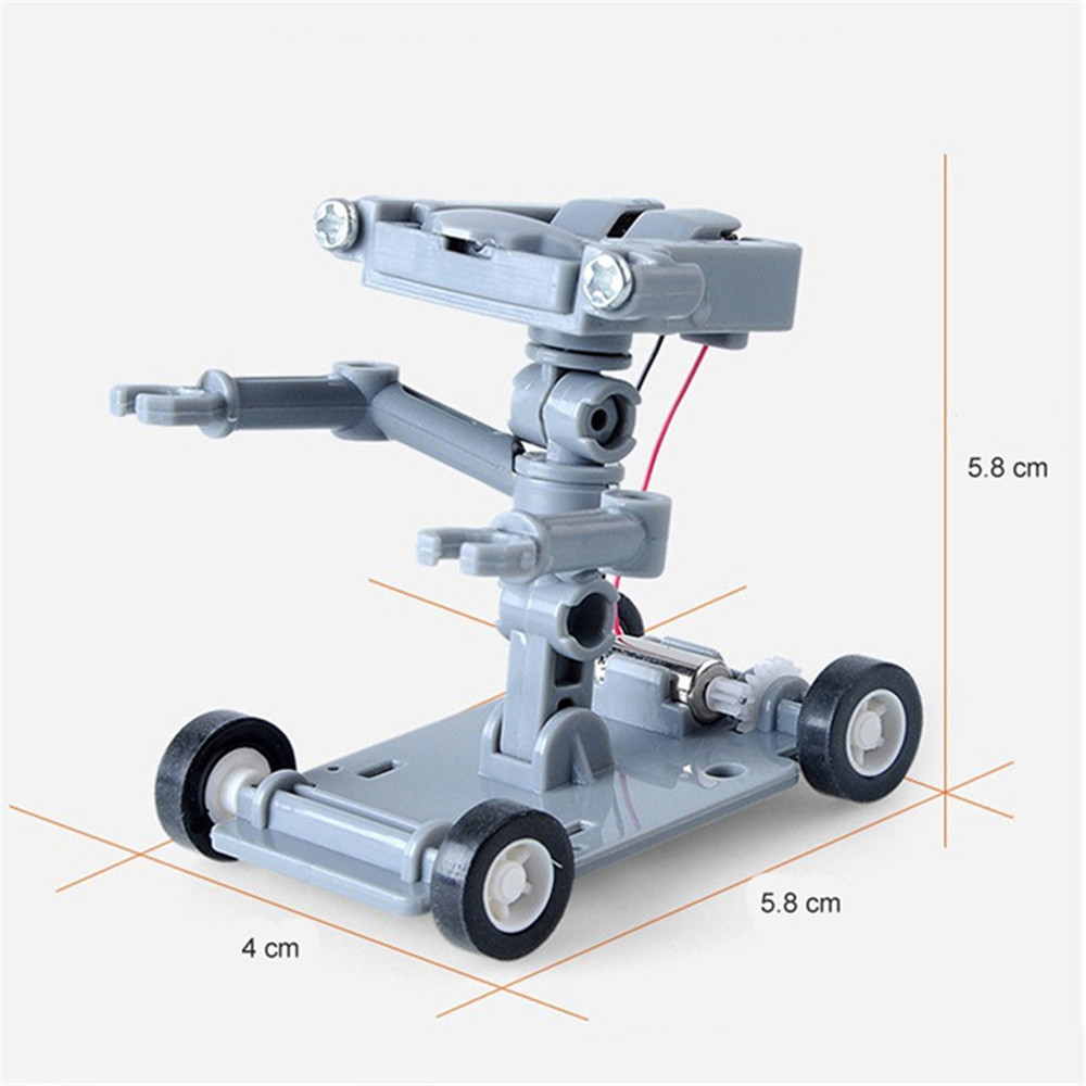 DIY Assembly Salt Water Powered Robot Kit Kid Science Educational Toy
