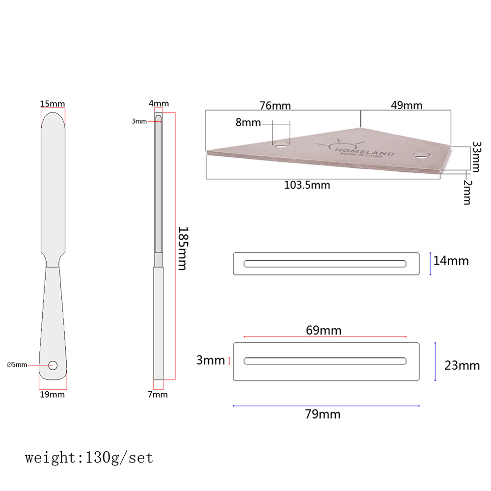 Homeland Guitar Fret Crowning File Leveling Tool Grinding Protectors DIY Repair Part