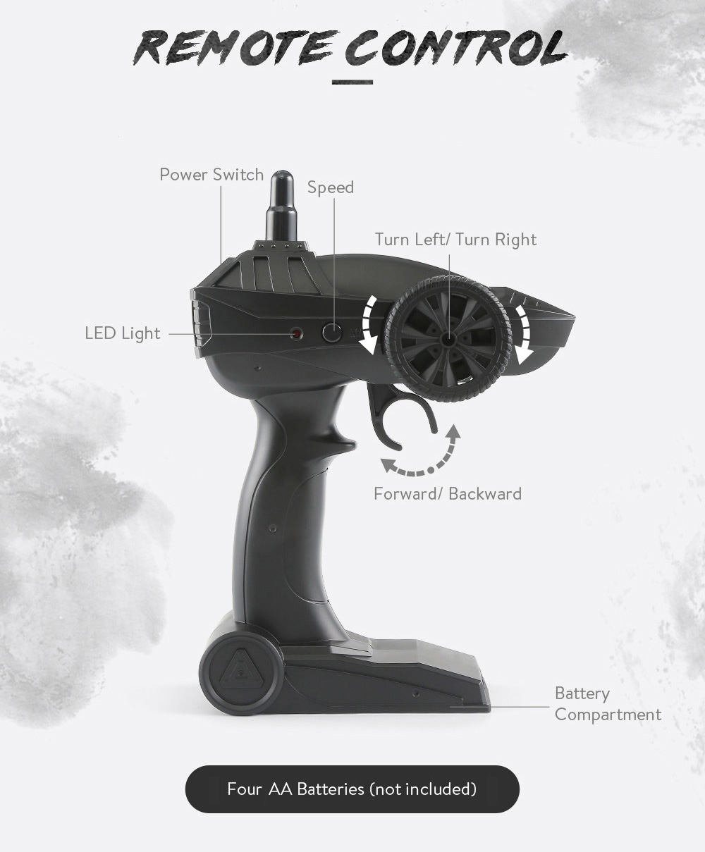 JJRC Q61 RC Off-road Car 500g Loading Concealed Battery Inclined Plane Diff Shock Absorbers JJRC Q61 RC Off-road Car 500g Loading Concealed Battery Inclined Plane Diff Shock Absorbers