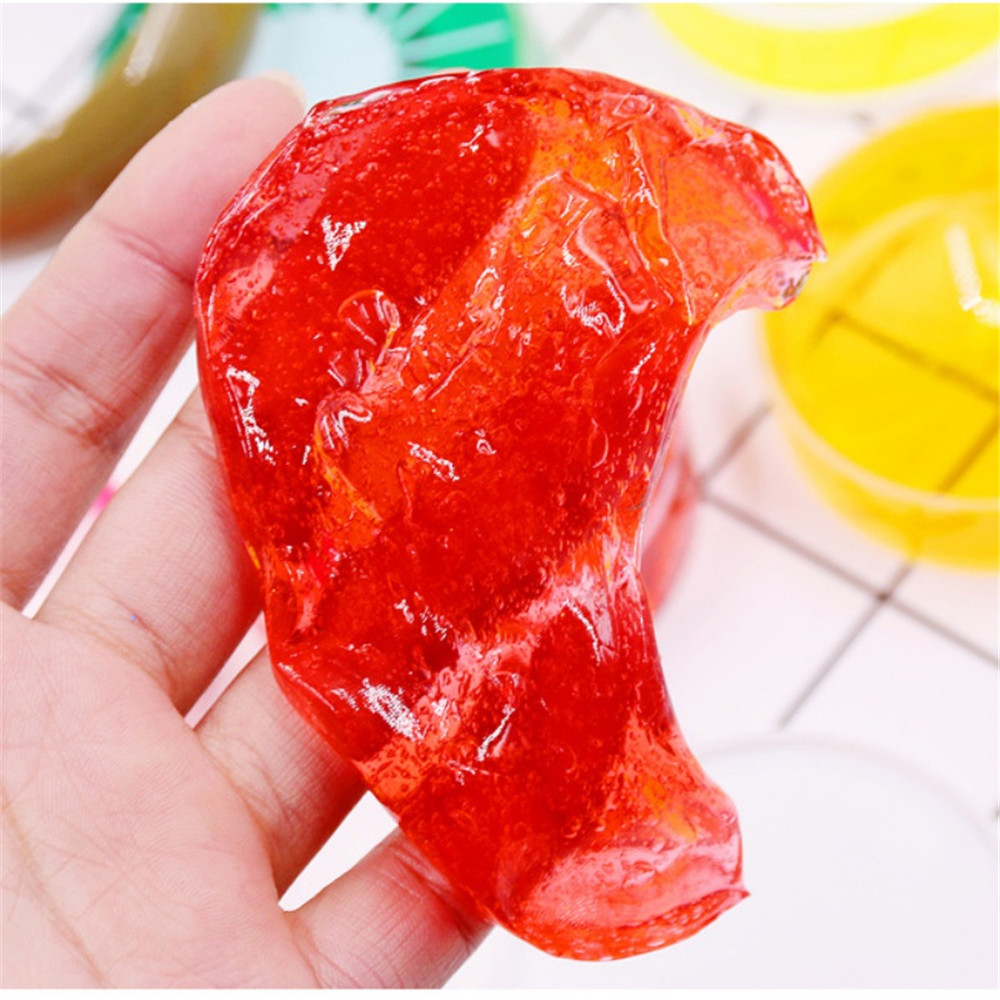 Crystal Slime DIY Emoji Watch Mud Jelly 6PCS Crystal Slime DIY Emoji Watch Mud Jelly 6PCS