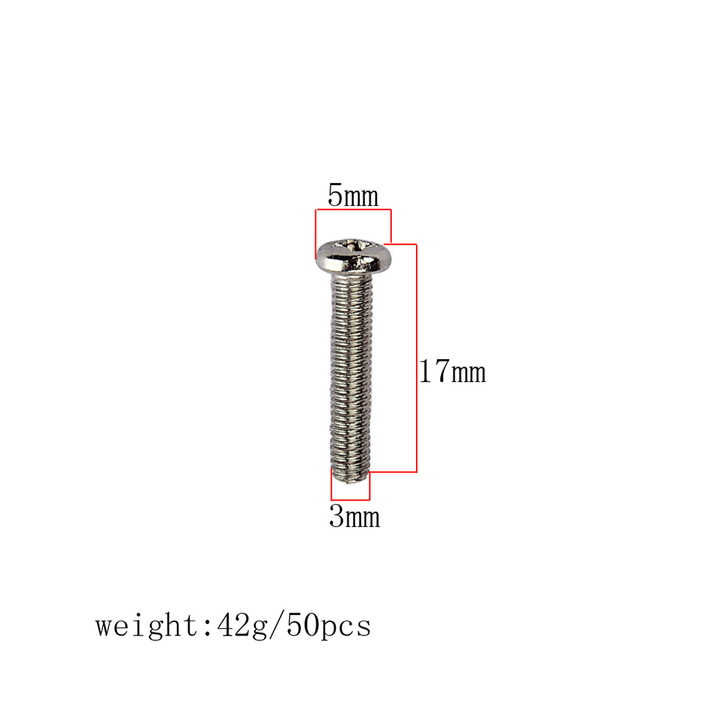 Guitar Bridge Saddle Intonation Screw 50PCS Guitar Bridge Saddle Intonation Screw 50PCS