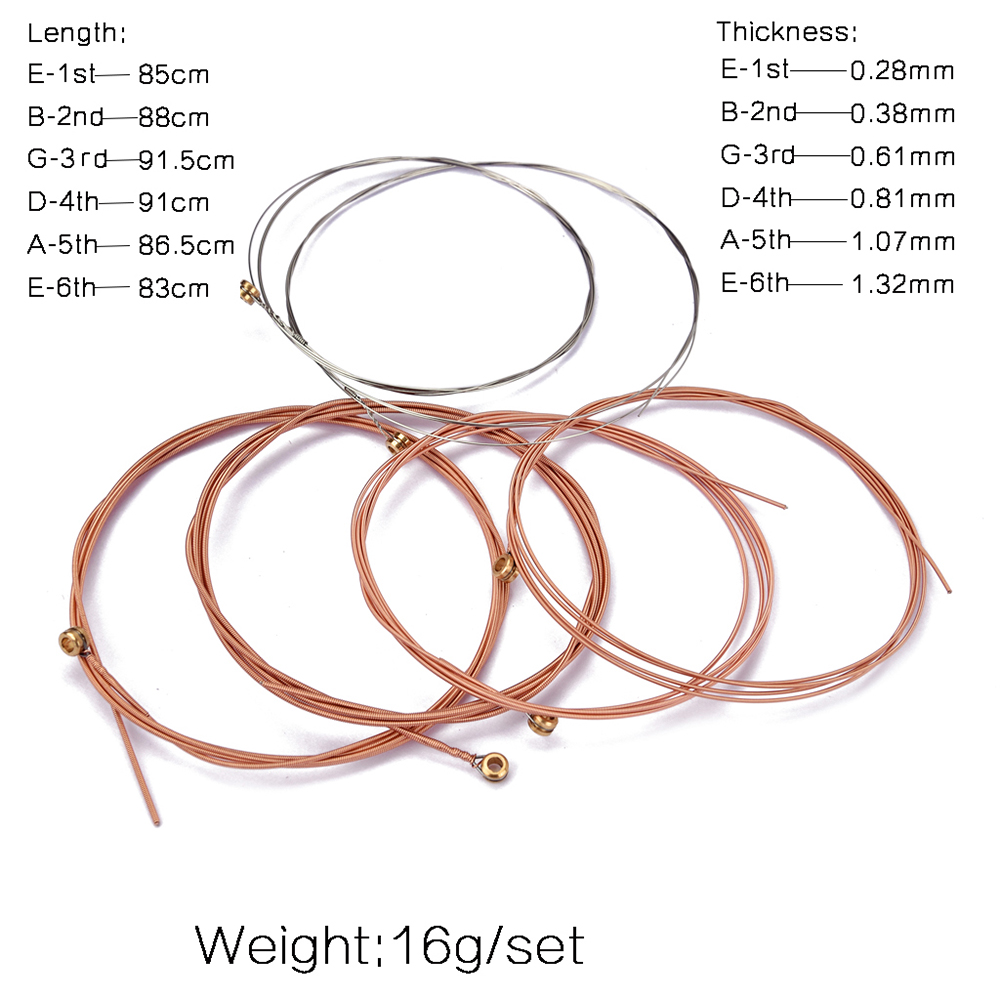 Acoustic Guitar String 6PCS