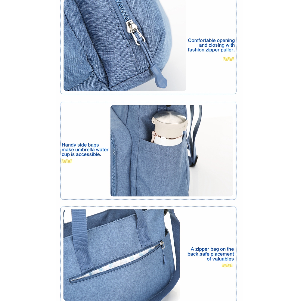OIWAS Diaper Backpack Large Capacity Waterproof Lightweight Mommy Bag OIWAS Diaper Backpack Large Capacity Waterproof Lightweight Mommy Bag