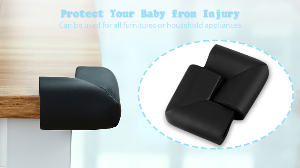 8pcs Children Crash Protection Soft Pads Table Desk Safety Corner Baby Edge Guards