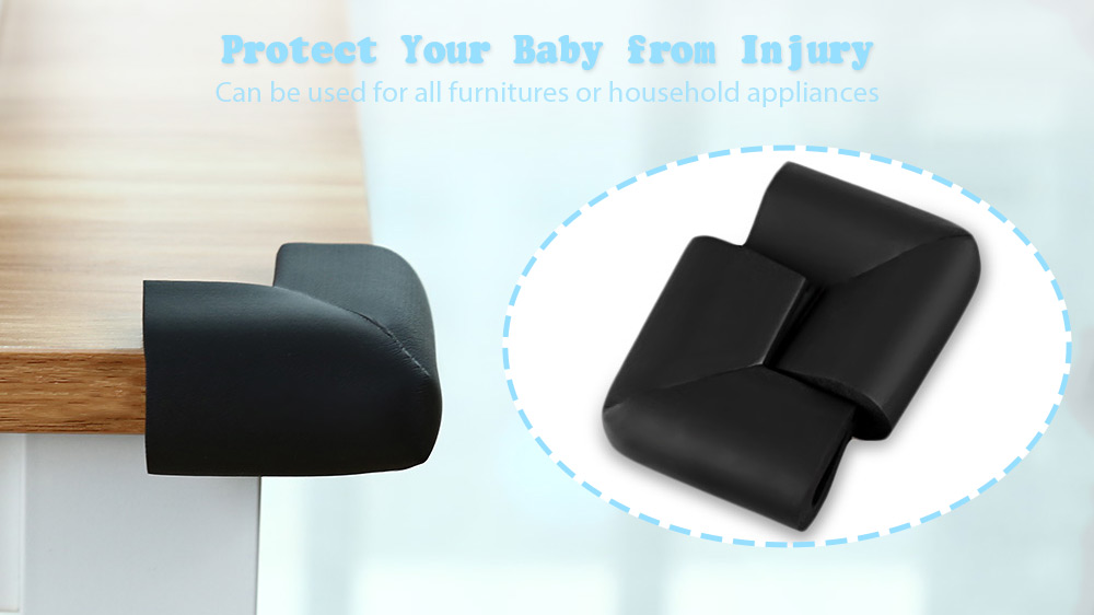 8pcs Children Crash Protection Soft Pads Table Desk Safety Corner Baby Edge Guards 8pcs Children Crash Protection Soft Pads Table Desk Safety Corner Baby Edge Guards