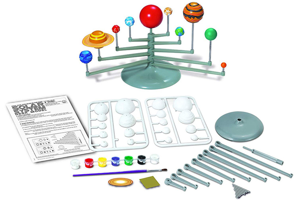 Educational Assembles Nine Planets Science Experiment Children Toy Sets