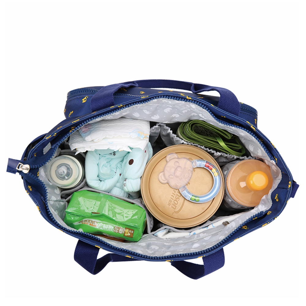 Oiwas Mommy Backpack 17.1L Large Capacity Waterproof Diaper Nappy Bag Handbag