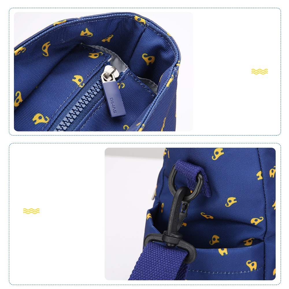 Oiwas Mommy Backpack 17.1L Large Capacity Waterproof Diaper Nappy Bag Handbag