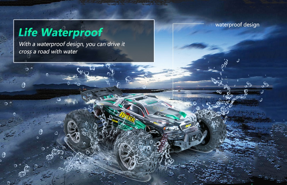 XINLEHONG TOYS 9136 1/16 2.4G 4WD RC Car 36km/h Bigfoot Off-road Truck RTR Toy XINLEHONG TOYS 9136 1/16 2.4G 4WD RC Car 36km/h Bigfoot Off-road Truck RTR Toy