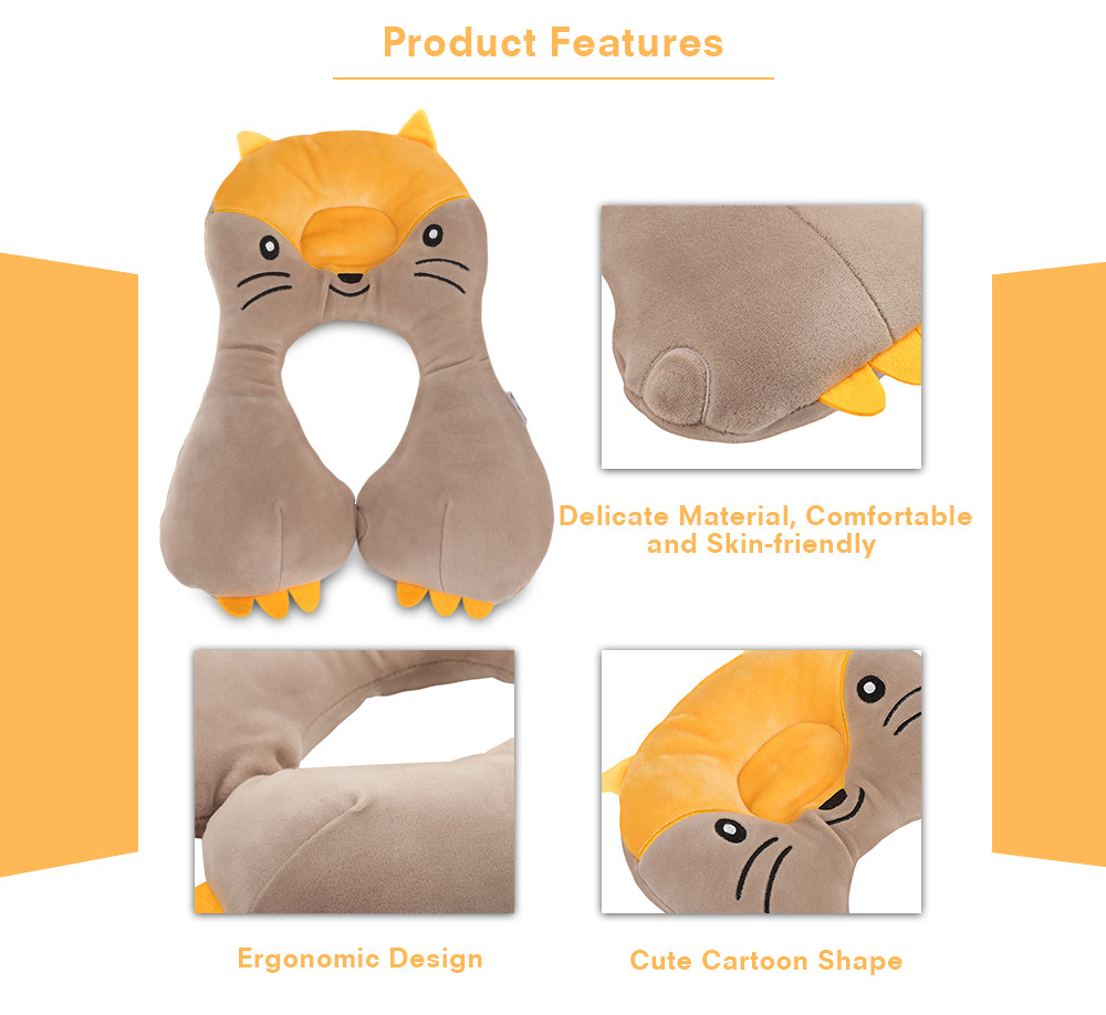 Cartoon Animal Baby Pillow Sleeping Headrest Neck Protection U-shaped Cushion