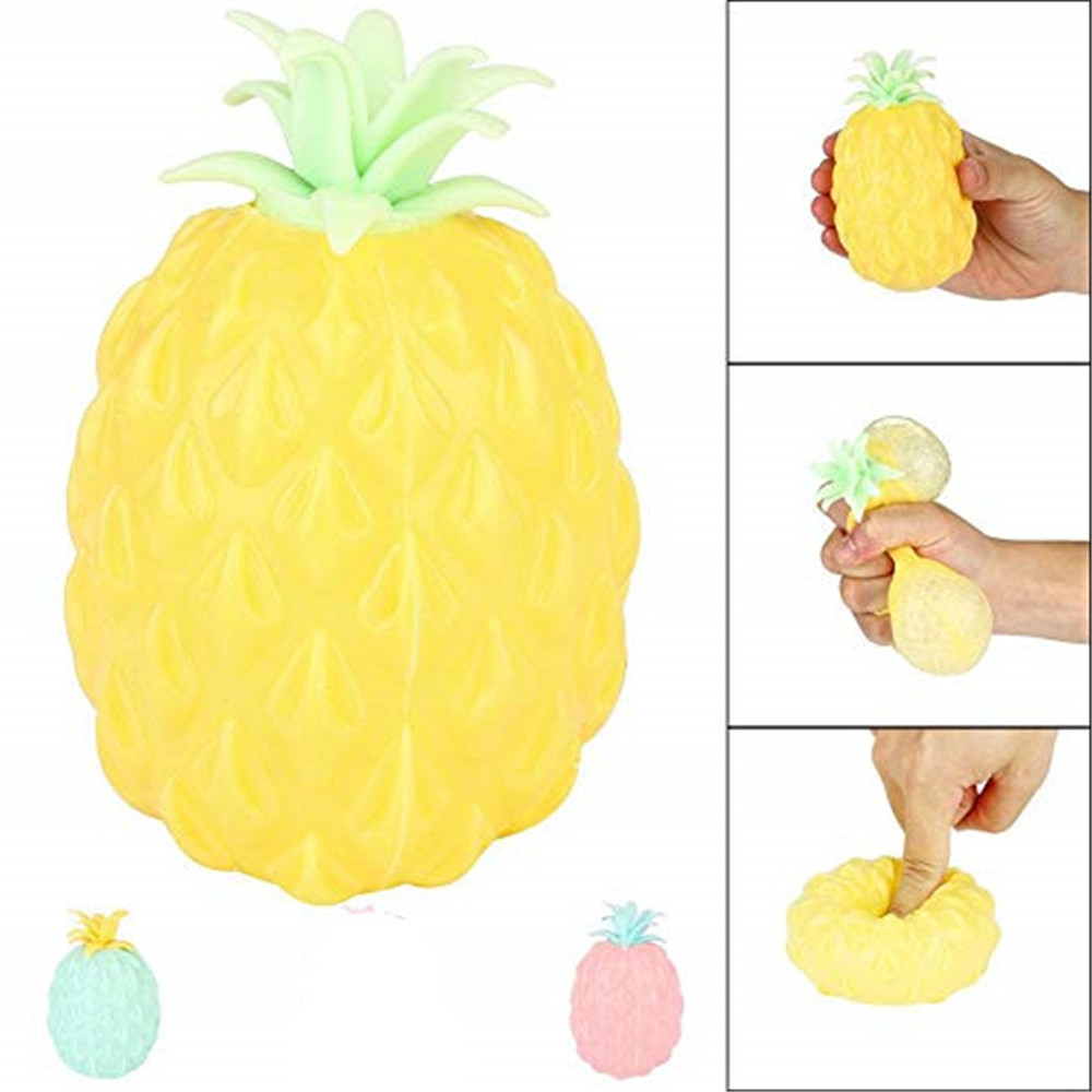 Jumbo Squishy Cute Pineapple Creamy Scent for Kids Pressure Stress Relief Toy