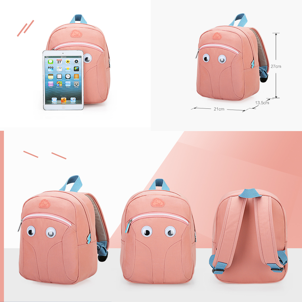 OIWAS Child Girl Boy Backpack Waterproof Rolling School Student Suitcase