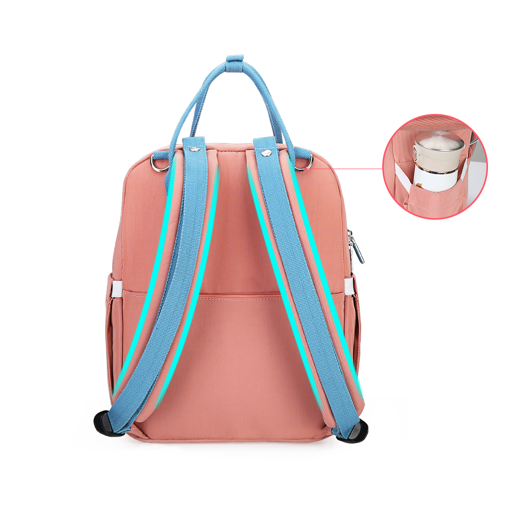 Oiwas Mommy Backpack 12.3L Large Capacity Waterproof Diaper Nappy Bag Handbag Oiwas Mommy Backpack 12.3L Large Capacity Waterproof Diaper Nappy Bag Handbag