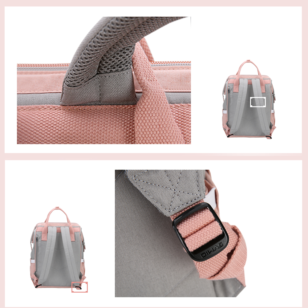 Oiwas Mommy Backpack 18.3L Large Capacity Waterproof Diaper Nappy Bag Handbag Oiwas Mommy Backpack 18.3L Large Capacity Waterproof Diaper Nappy Bag Handbag