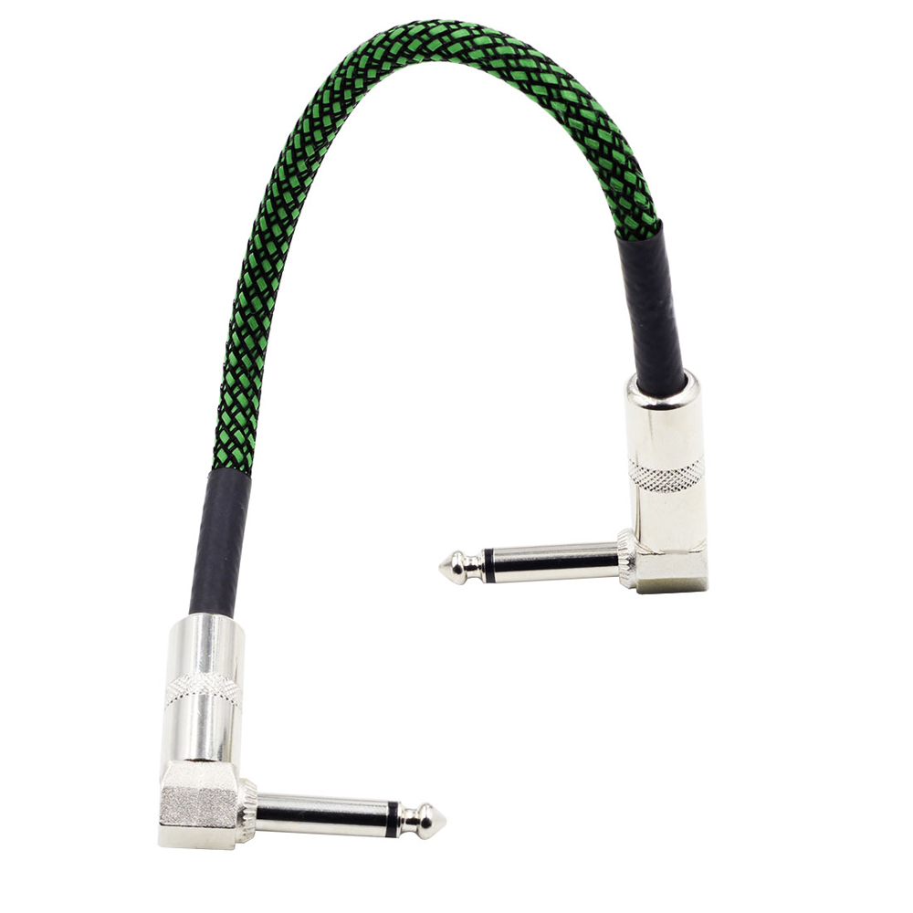 Guitar Patch Cables Right Angle 30CM Instrument for Effect Pedals 6PCS Guitar Patch Cables Right Angle 30CM Instrument for Effect Pedals 6PCS