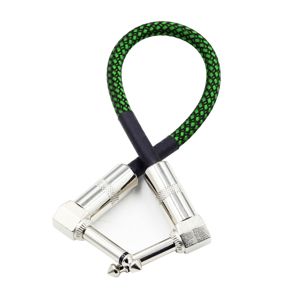 Guitar Patch Cables Right Angle 30CM Instrument for Effect Pedals 6PCS Guitar Patch Cables Right Angle 30CM Instrument for Effect Pedals 6PCS