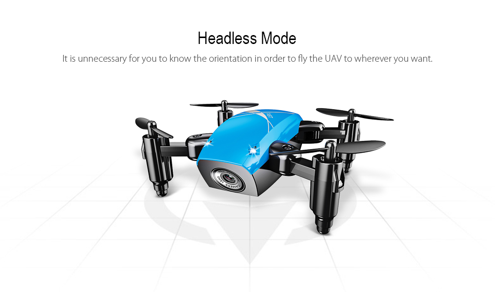 AEOFUN S9 Micro Foldable RC Quadcopter RTF 2.4GHz 4CH 6-axis Gyro