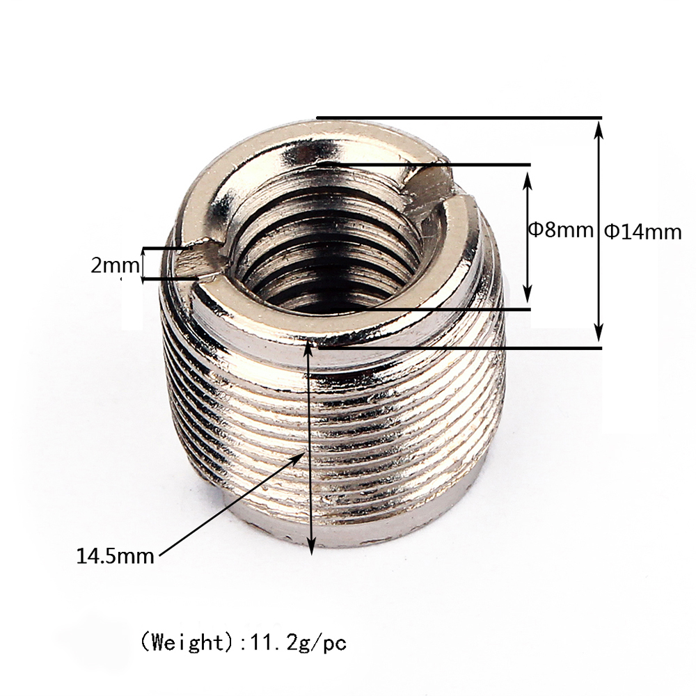 2PCS Mic Microphone Stand Clip Thread Screw 2PCS Mic Microphone Stand Clip Thread Screw