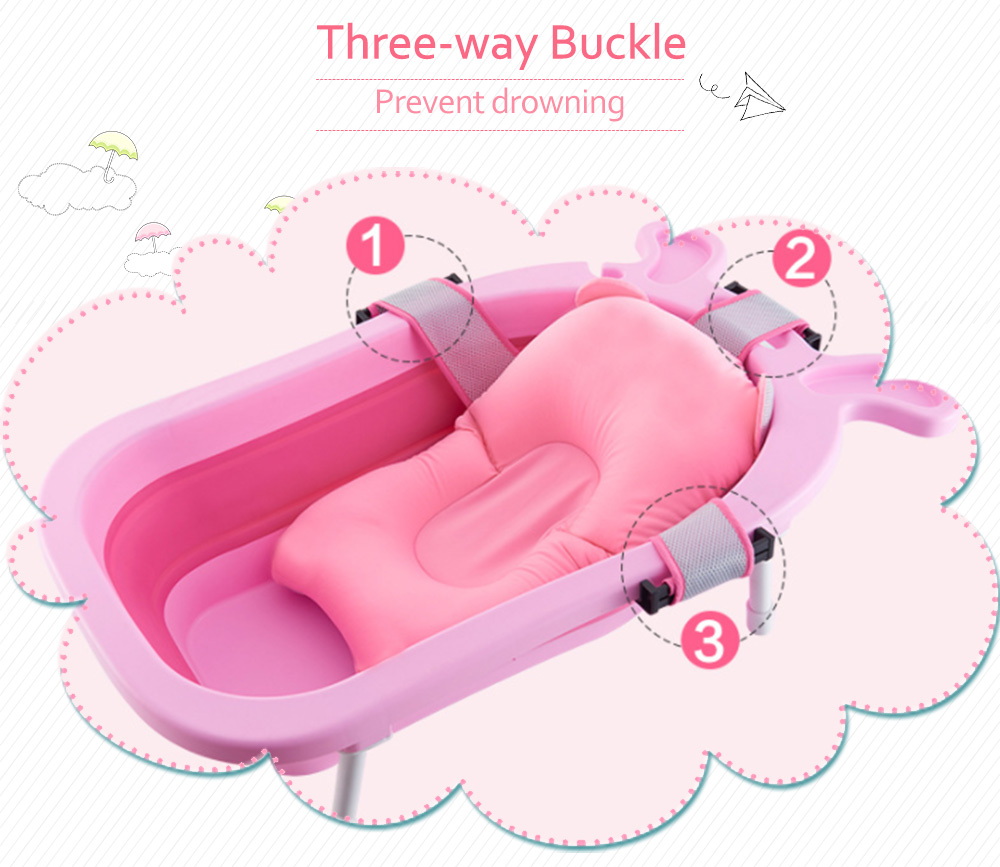Anti-slip Ridge Protection Pad Baby Shower Bath Mat Anti-slip Ridge Protection Pad Baby Shower Bath Mat