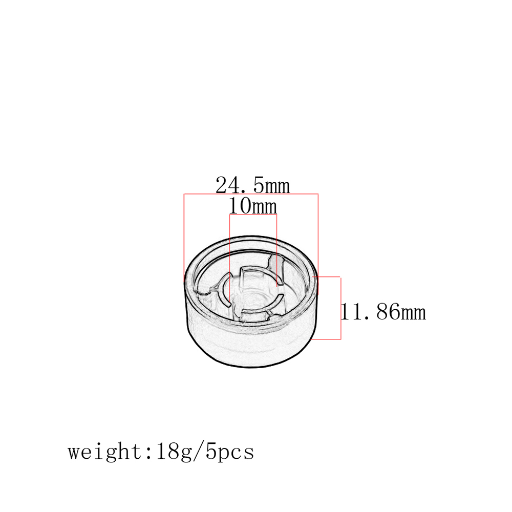 5PCS Electric Guitar Effect Pedal Foot Switch Toppers Knob 5PCS Electric Guitar Effect Pedal Foot Switch Toppers Knob