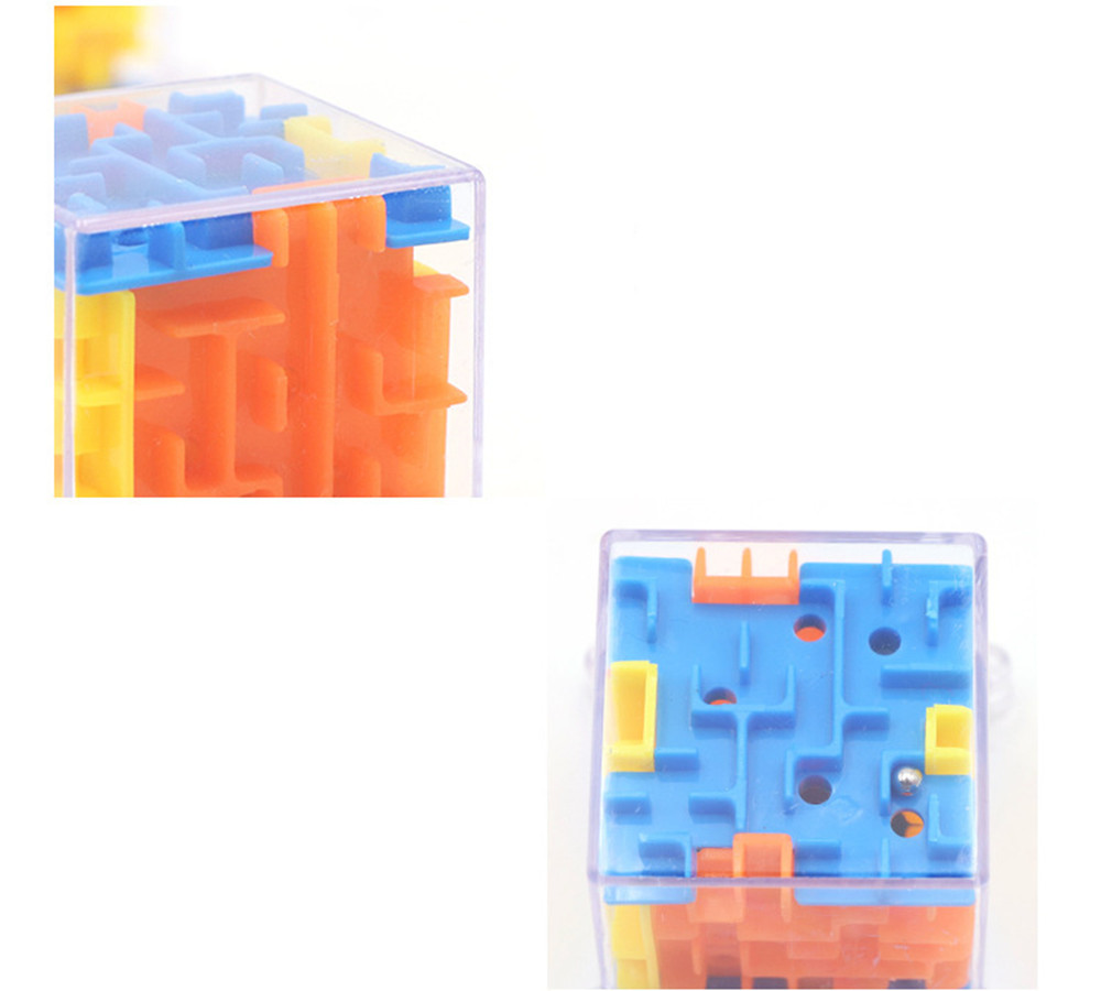 Children Puzzle Early Learning Toys 3D Maze Marble Cube Holiday Gifts