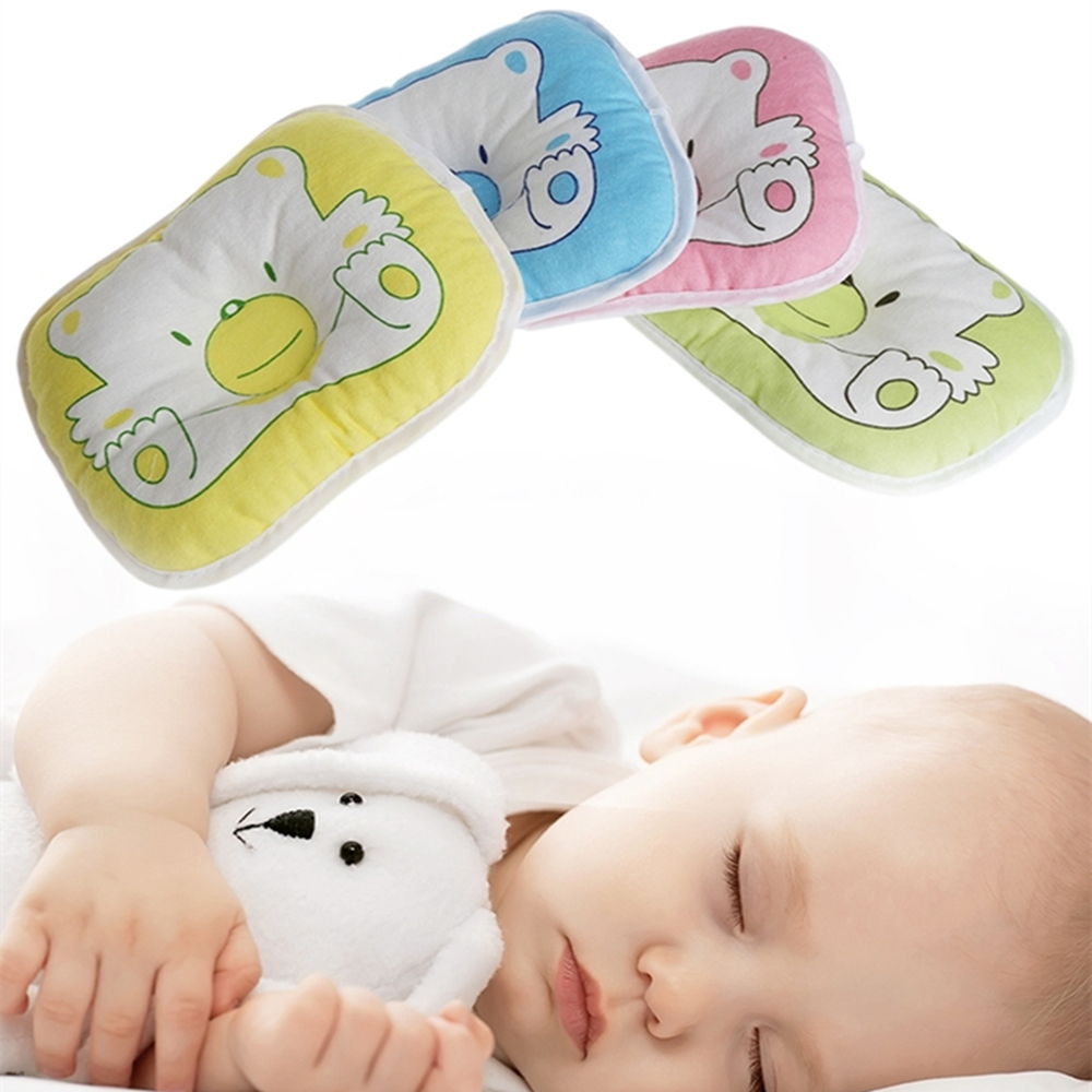 Cartoon Bear Set To Prevent Rollover Baby Pillow