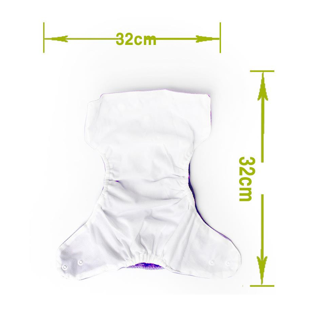 Waterproof Breathable Button Type Washable Baby's Diaper Pants