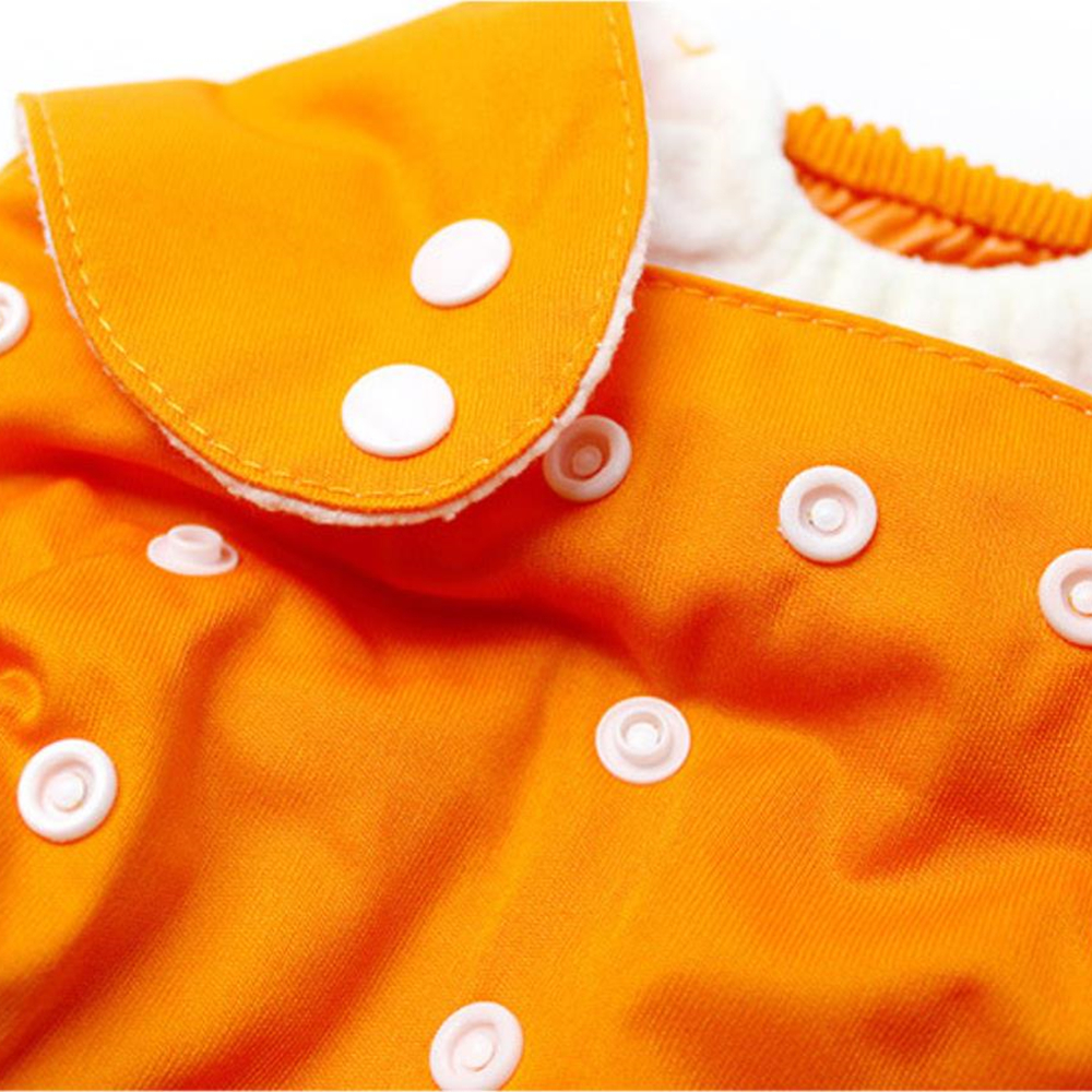 Waterproof Breathable Button Type Washable Baby's Diaper Pants