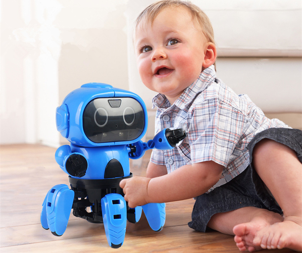 DIY Gesture Sensing Infrared Avoid Obstacle Walking Robot Toy