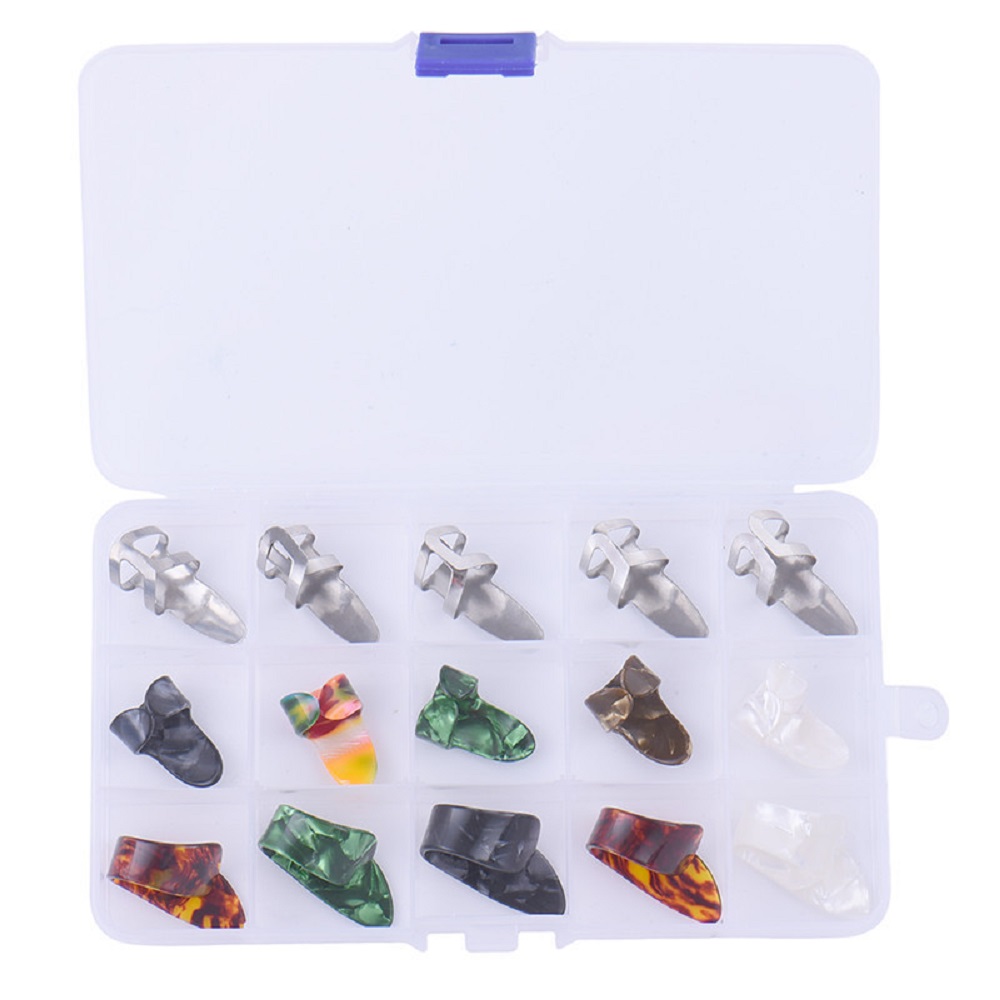 15Pcs Guitar Finger Pick