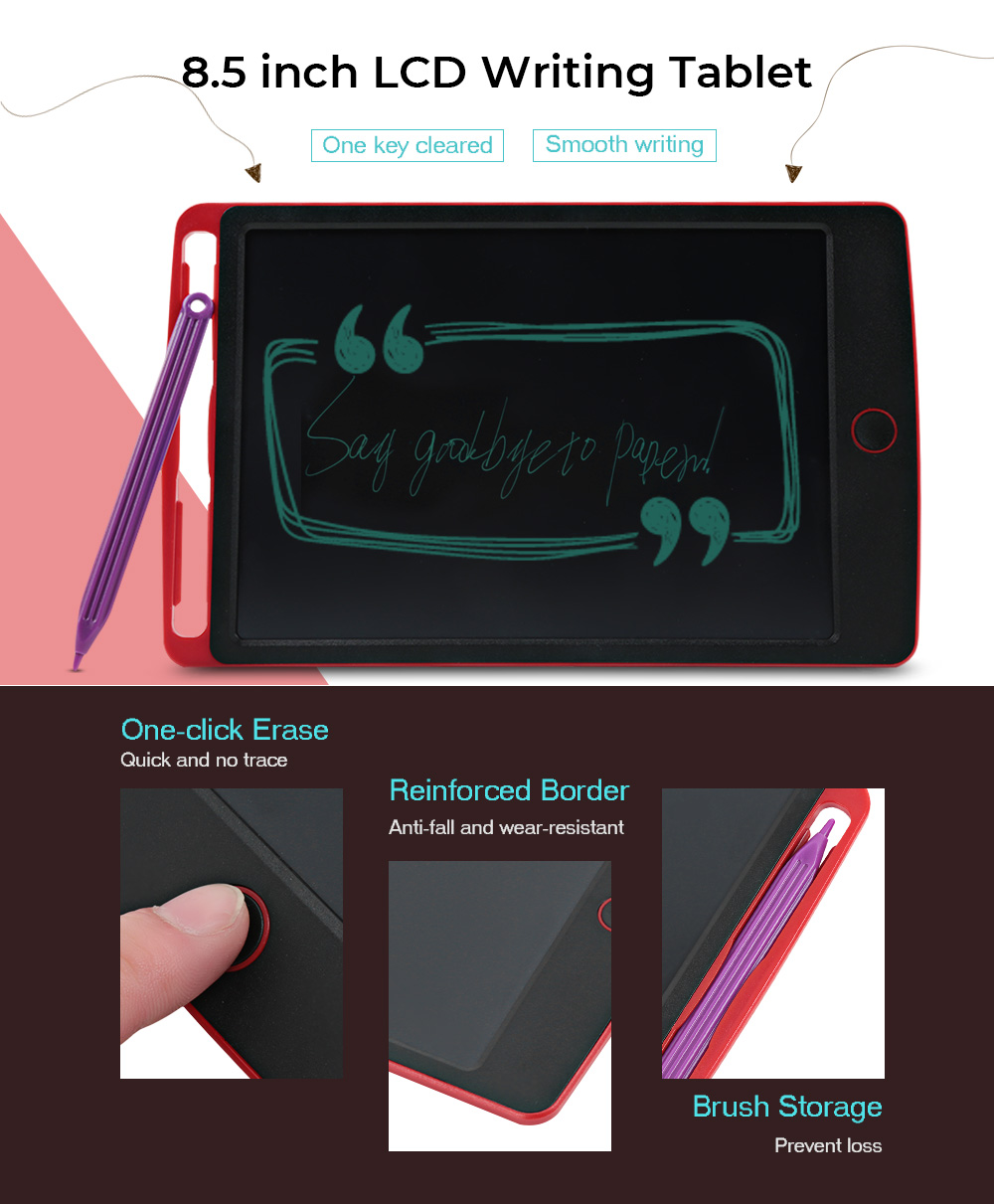 8.5 inch LCD Writing Tablet Drawing Board for Children 8.5 inch LCD Writing Tablet Drawing Board for Children