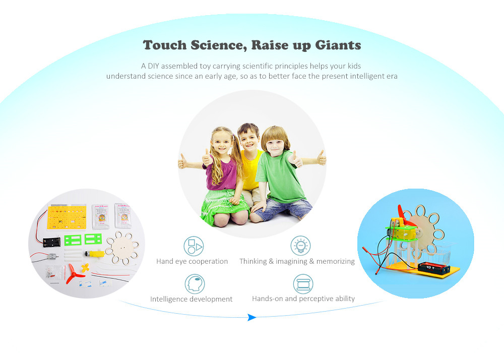 DIY Electric Bubble Machine Children Science Education Toy DIY Electric Bubble Machine Children Science Education Toy