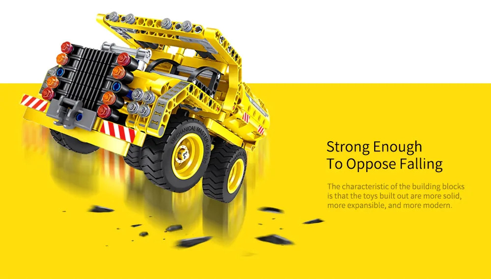 2 in 1 Deformation Block Truck DIY Assembled Educational Toy 2 in 1 Deformation Block Truck DIY Assembled Educational Toy