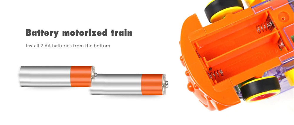 Domino Small Train Automatic Put Children Educational Toy Domino Small Train Automatic Put Children Educational Toy
