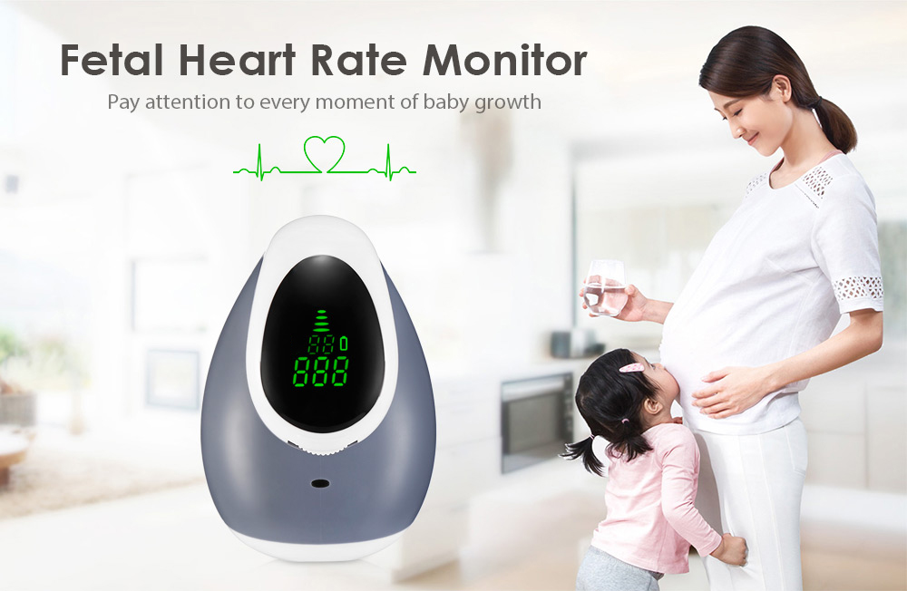aCurio AF - 708D Ultrasound Doppler Radiation-free Fetal Heart Rate Monitor