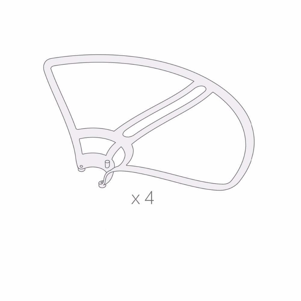 For Xiaomi Mi Drone Propeller Protective Frame 4 Pieces Mi 4K/1080P Drone For Xiaomi Mi Drone Propeller Protective Frame 4 Pieces Mi 4K/1080P Drone