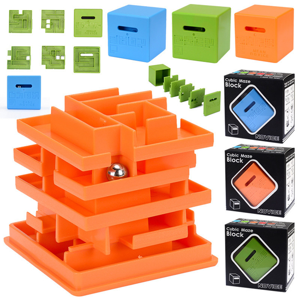 Children's Puzzle 3D Puzzle Difficult Toy Multi-layer Ball Maze Cube Toy Children's Puzzle 3D Puzzle Difficult Toy Multi-layer Ball Maze Cube Toy
