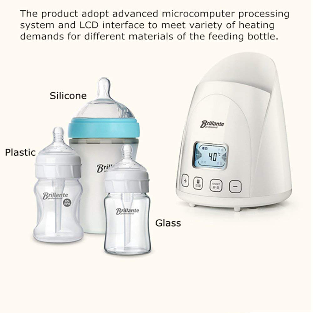 Brillante Electric Baby Bottle Warmer 5 in 1 Accurate Temperature Control