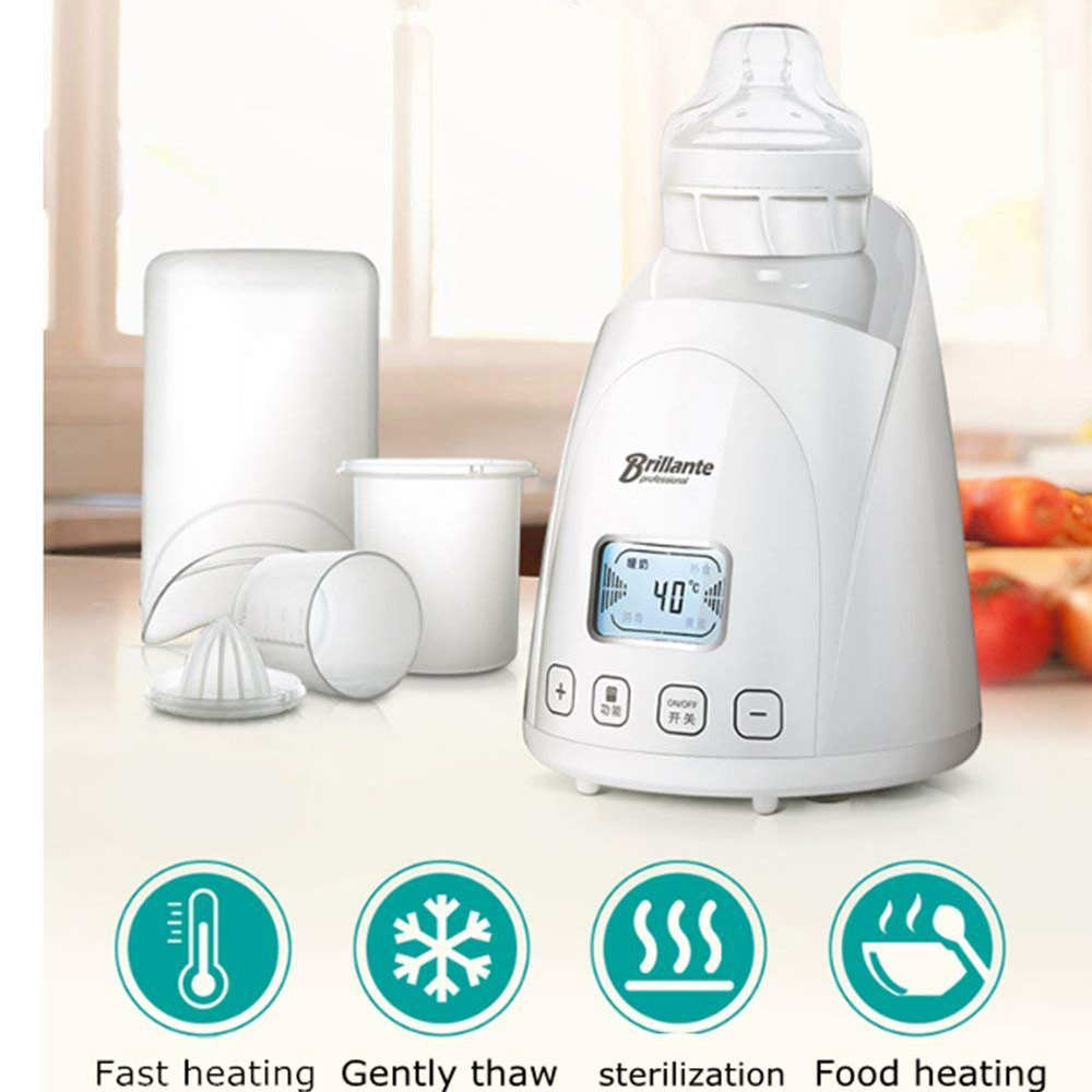 Brillante Electric Baby Bottle Warmer 5 in 1 Accurate Temperature Control