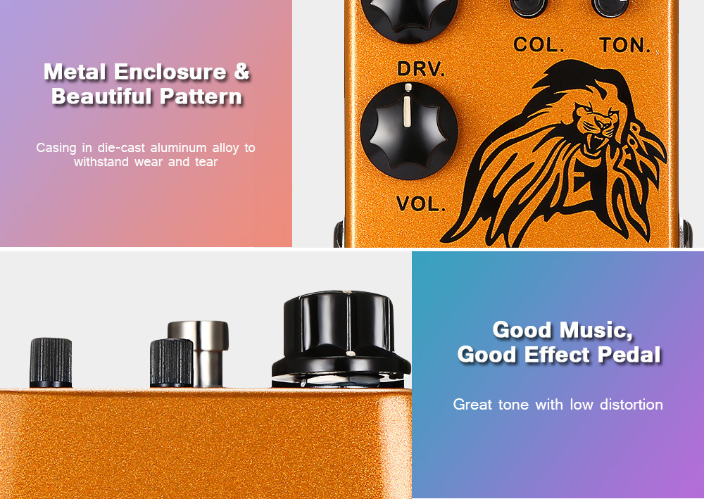 JOYO JF - MK Lion's Roar Effects Pedal Guitar Accessory JOYO JF - MK Lion's Roar Effects Pedal Guitar Accessory