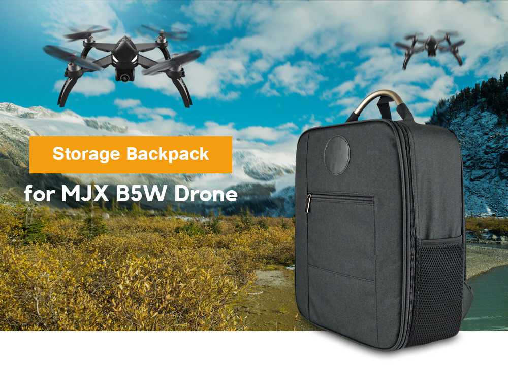 MjxR / C Technic Water-resistant Storage Backpack Carrying Bag for B5W Drone