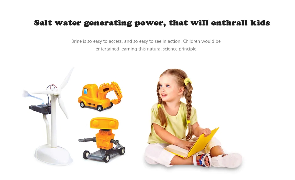 3 in 1 DIY Brine Power Science Education Toy