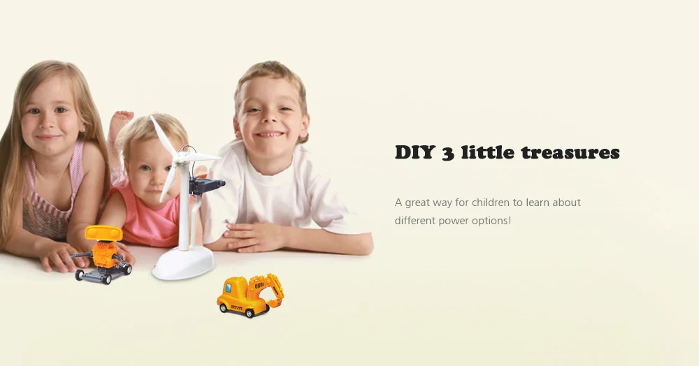 3 in 1 DIY Brine Power Science Education Toy